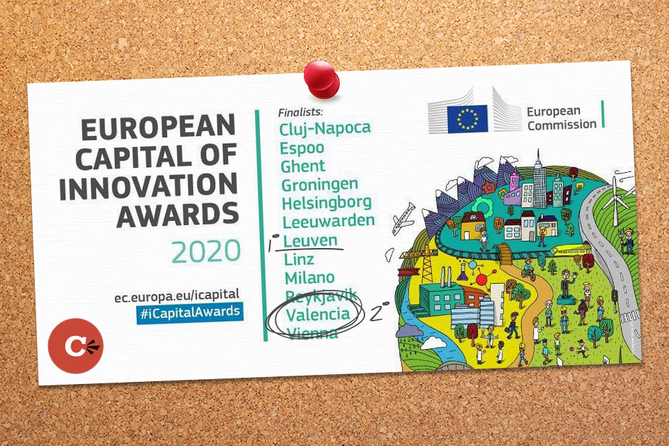 València, subcampeona a capital Europea de la innovación 2020