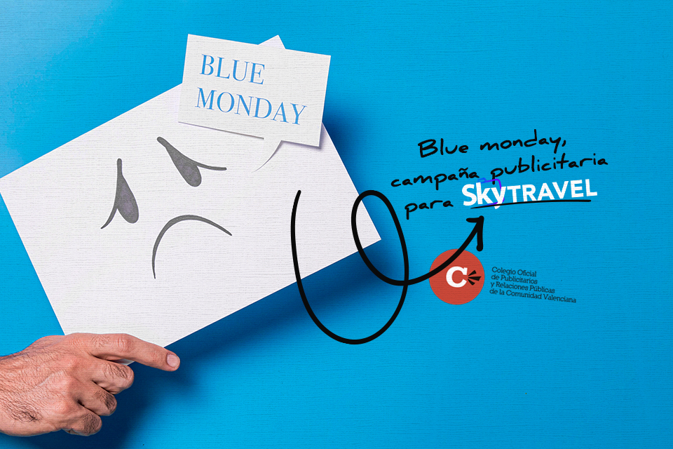 Interesante campaña de Sky Travel para el “Blue Monday”